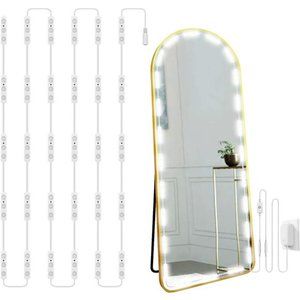 Hollywood Glam Led Vanity Lights Kit, 14ft Dimmable Mirror Lights, Full Body